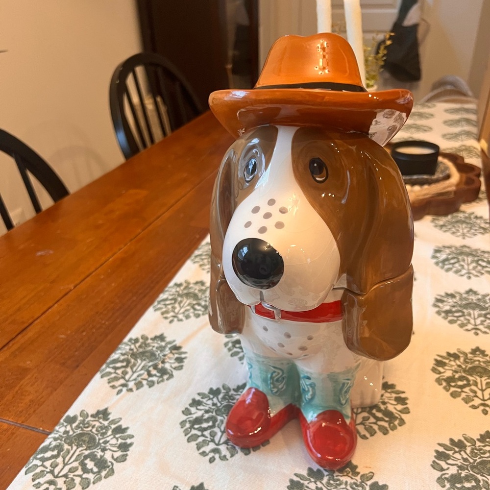 Pioneer Woman Charlie Boots Cookie Jar